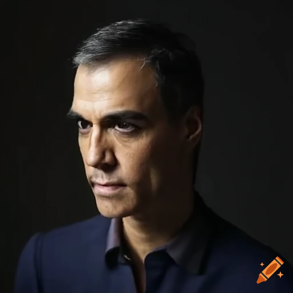portrait of Pedro Sánchez