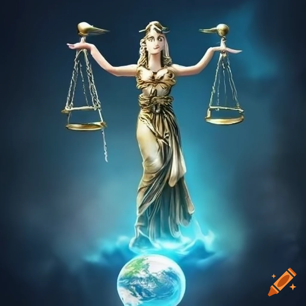 Symbolic representation of justice