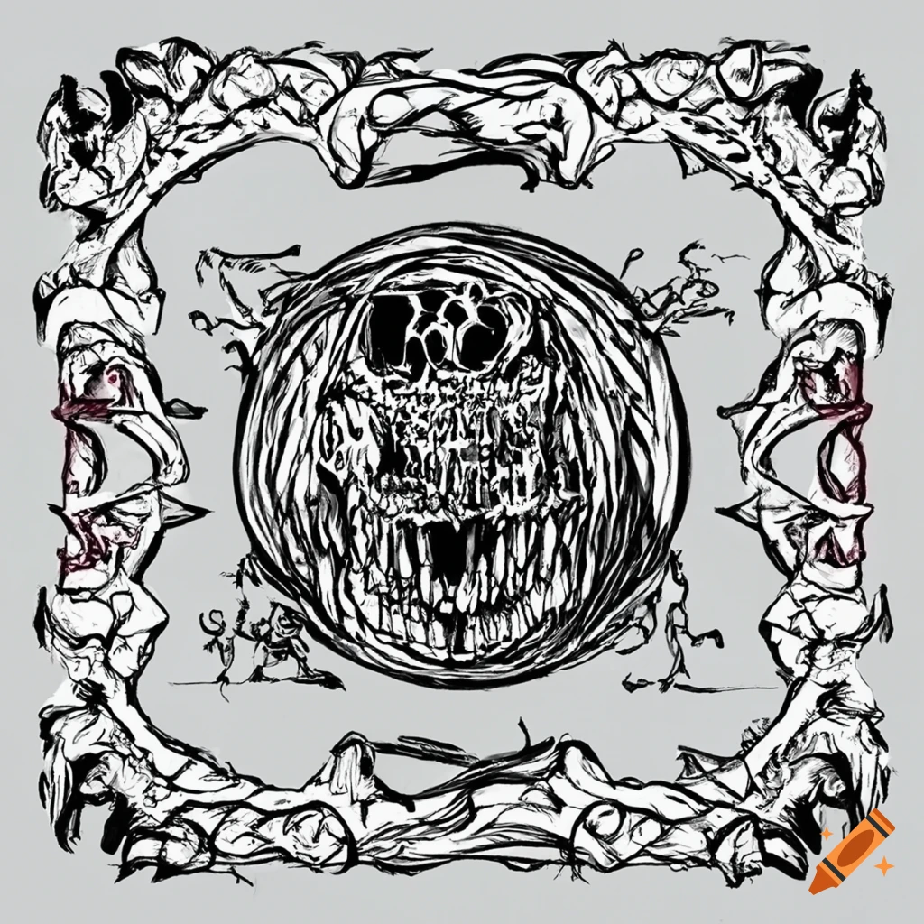 deathcore band logo design