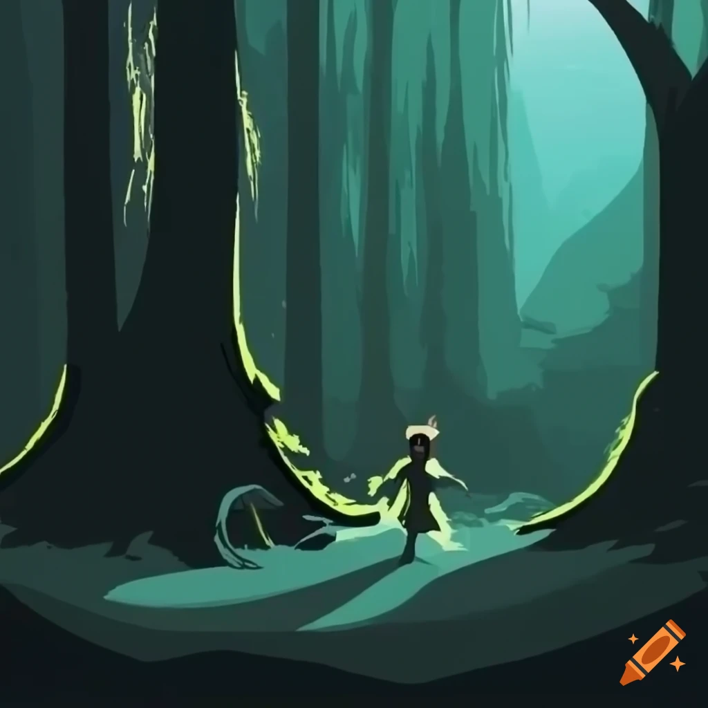 background of a medieval platformer videogame