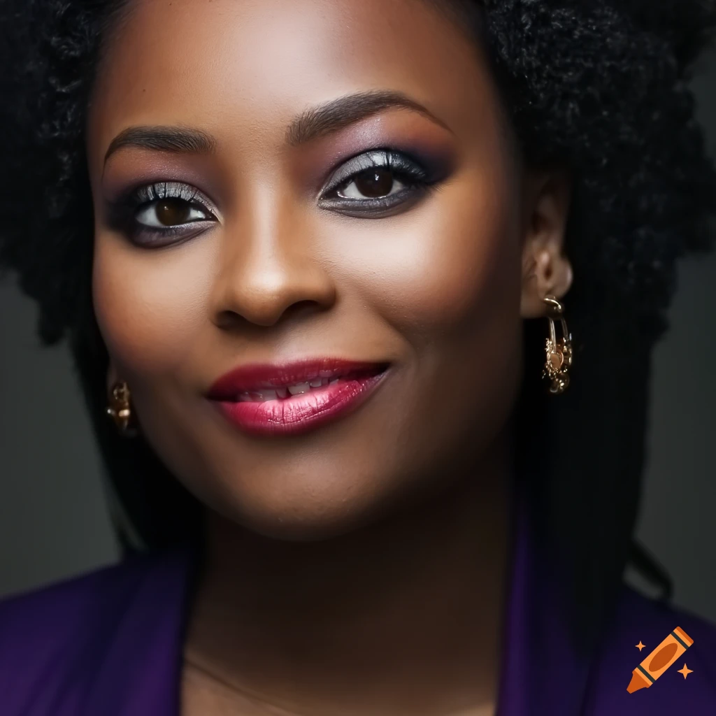 Portrait of zuri alderman in london on Craiyon