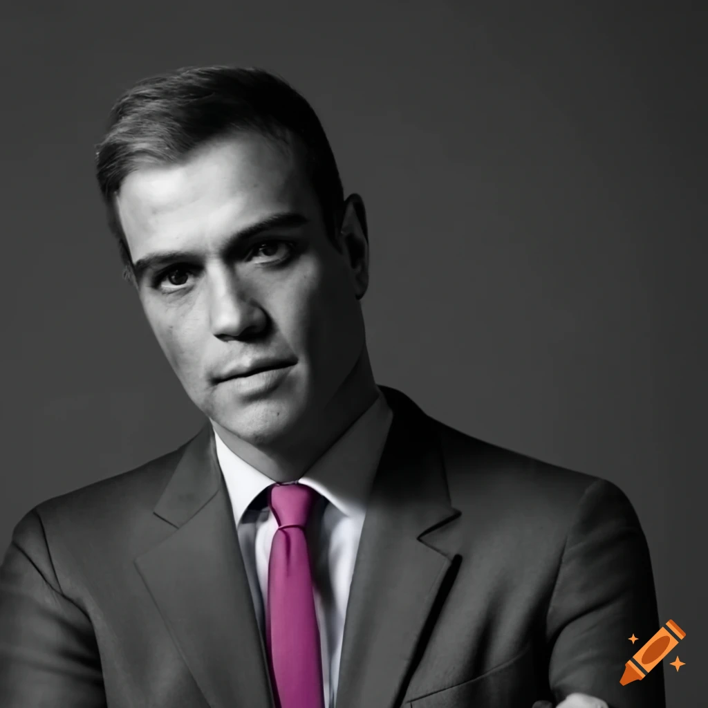 portrait of Pedro Sánchez