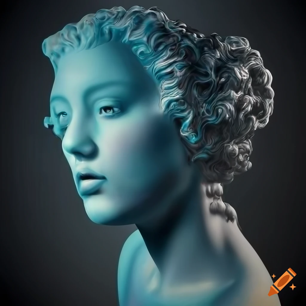 Photo realistic Sculpted Figures In Marble On Craiyon