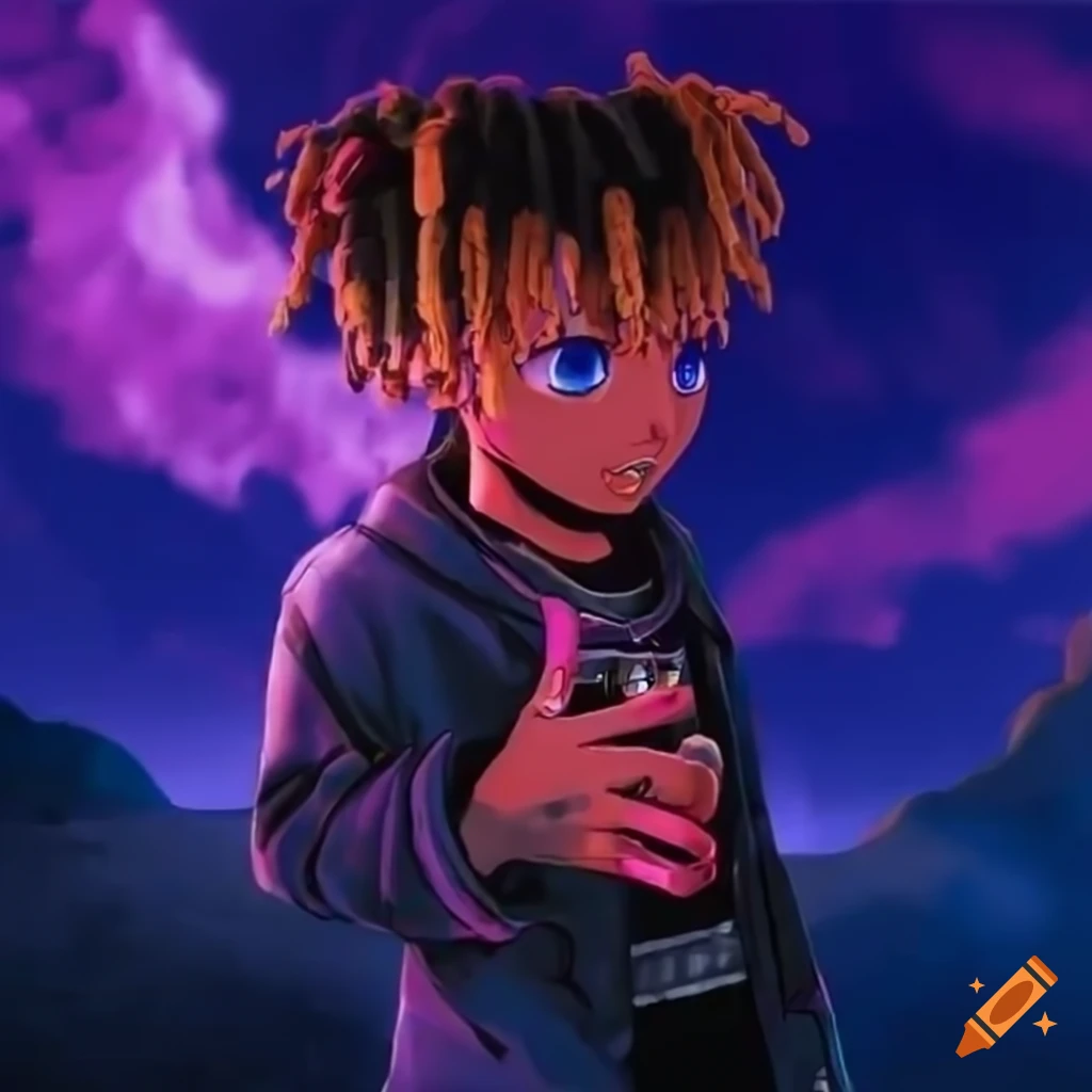 Juice Wrld Album Cover In Kingdom Hearts Style On Craiyon