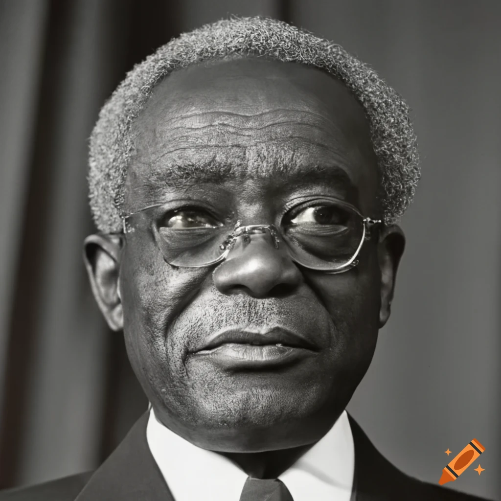 portrait of Eric Gairy, 1st Prime Minister of Grenada