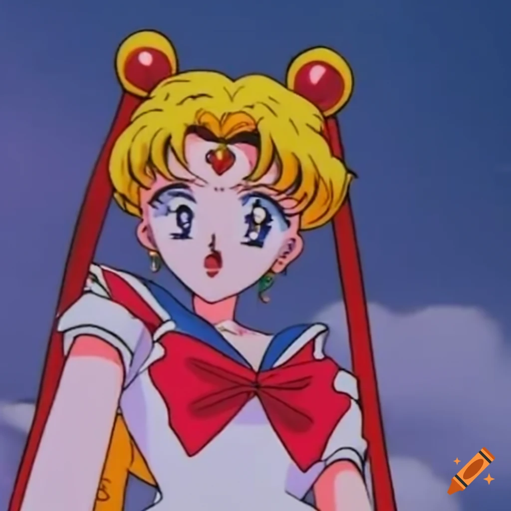 retro Sailor Moon anime image