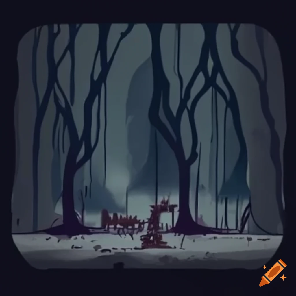 background of a medieval platformer videogame