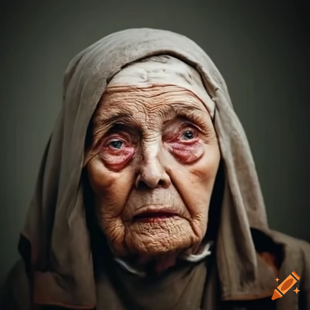 Elderly woman from biblical times