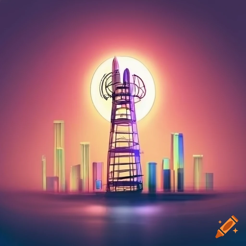 telecommunications concept illustration