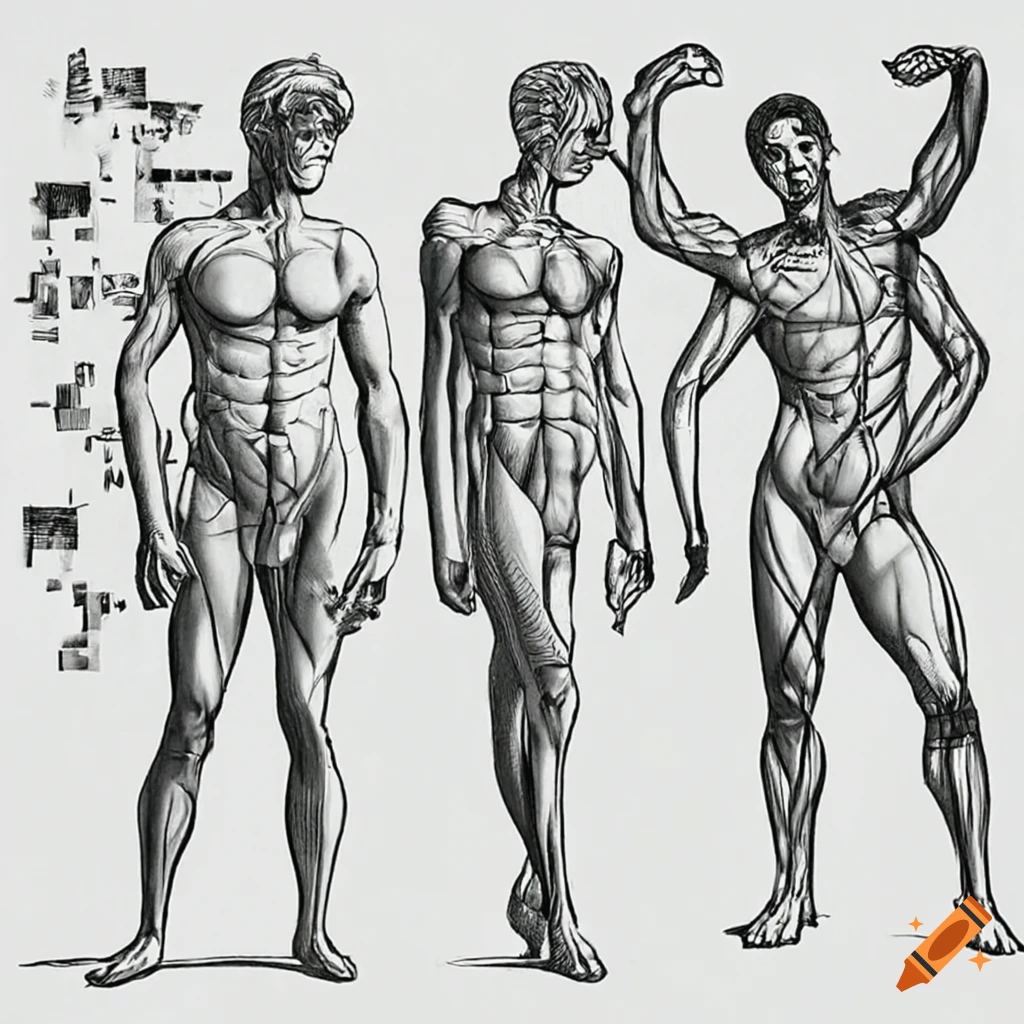 Character Design Collection: Male Anatomy