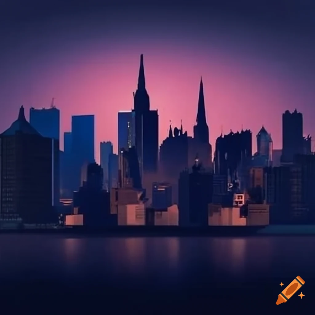 City Skyline In The 20th Century On Craiyon