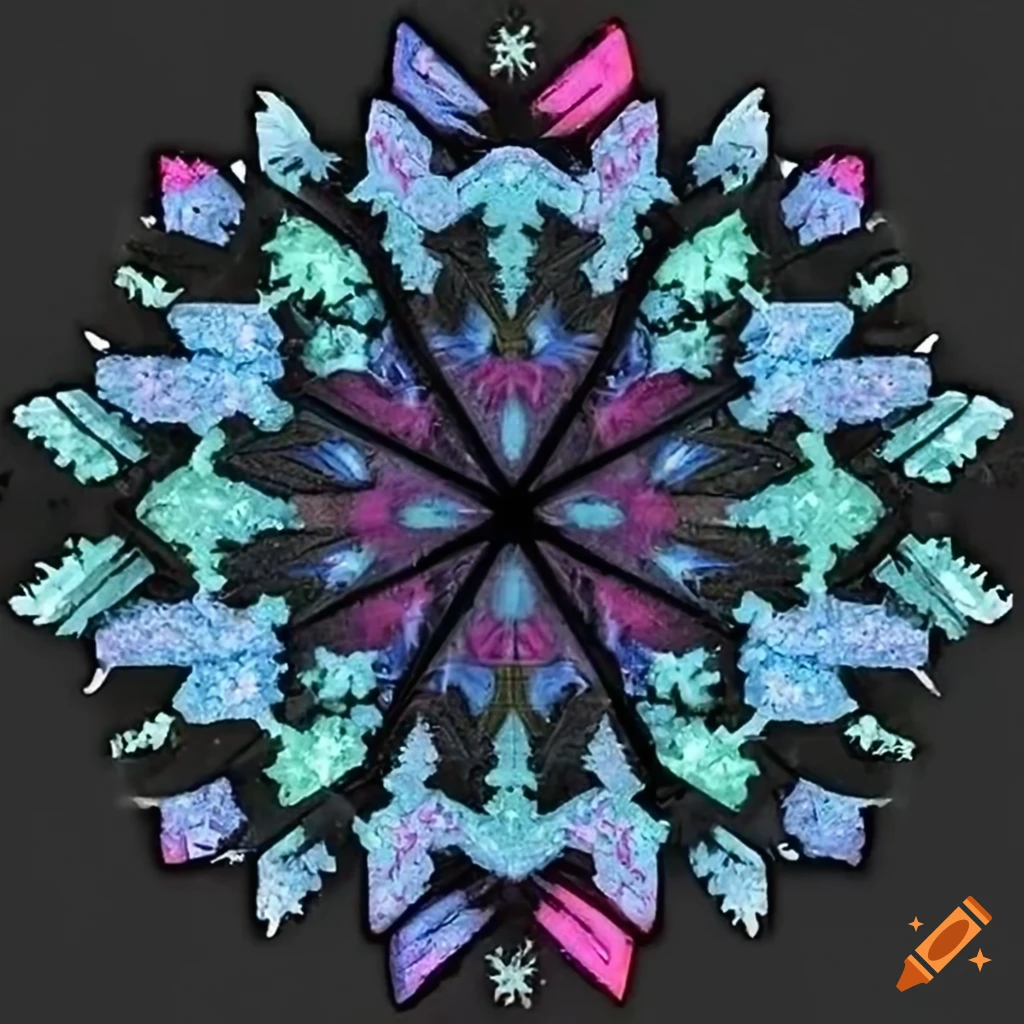dark snowflake