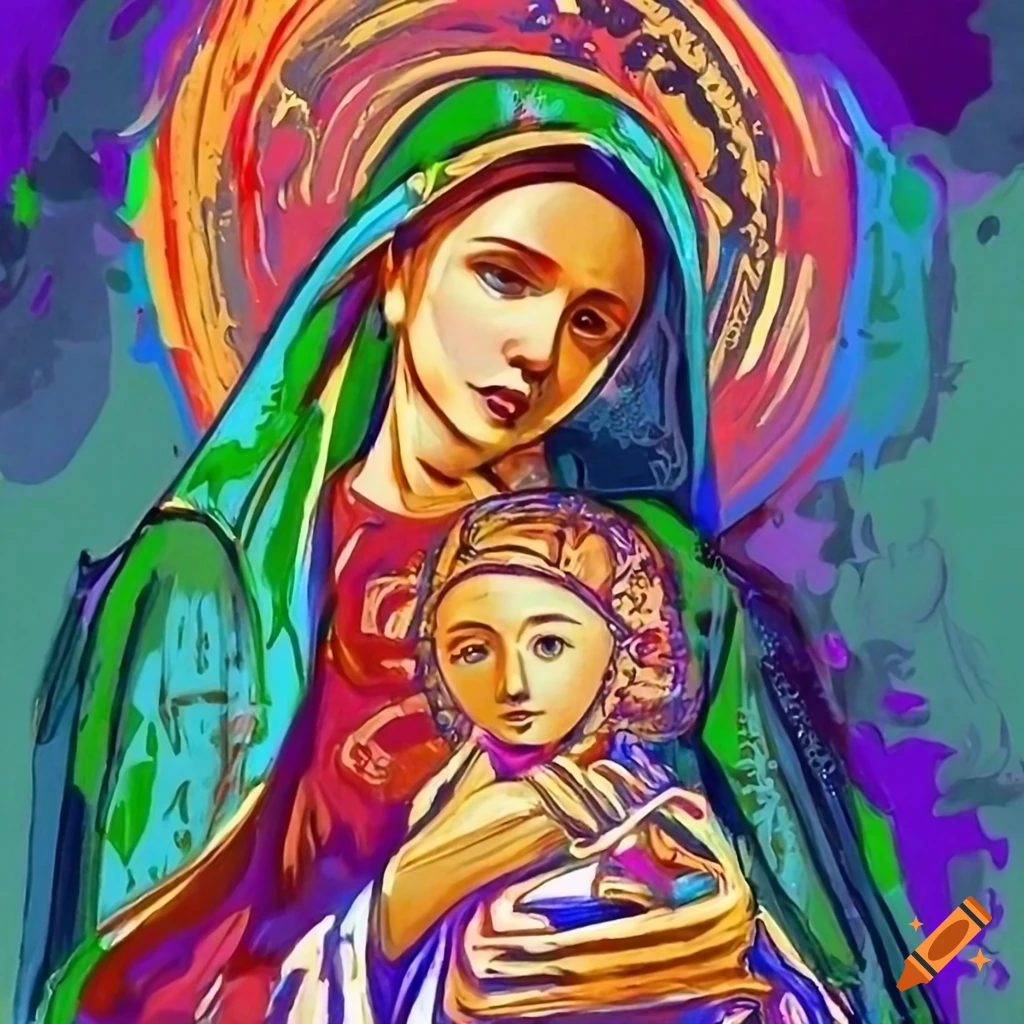 icon of Mary and Jesus