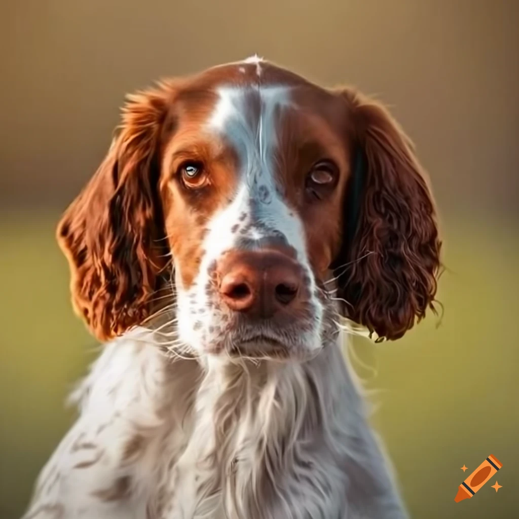 Welsh springer spaniel on Craiyon