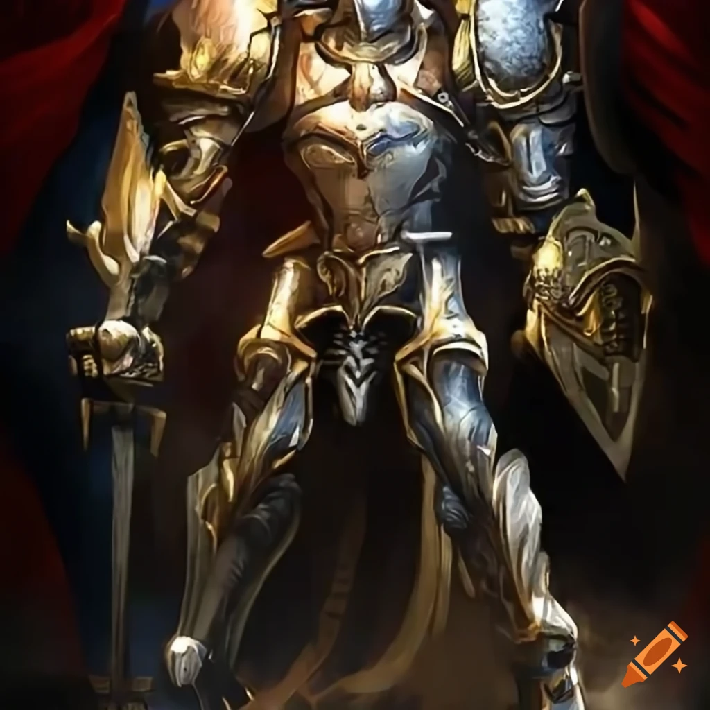 illustration of a medieval king