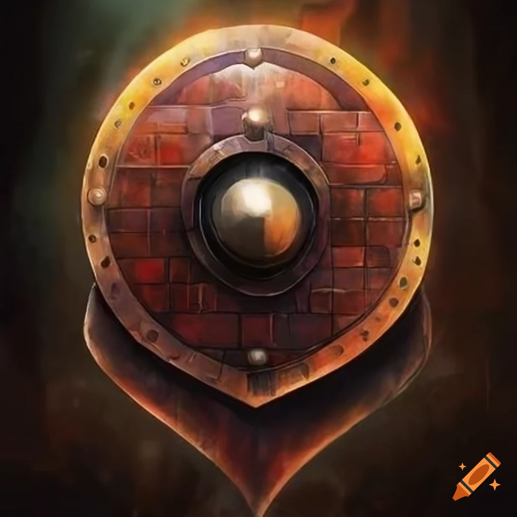 art card featuring a powerful shield