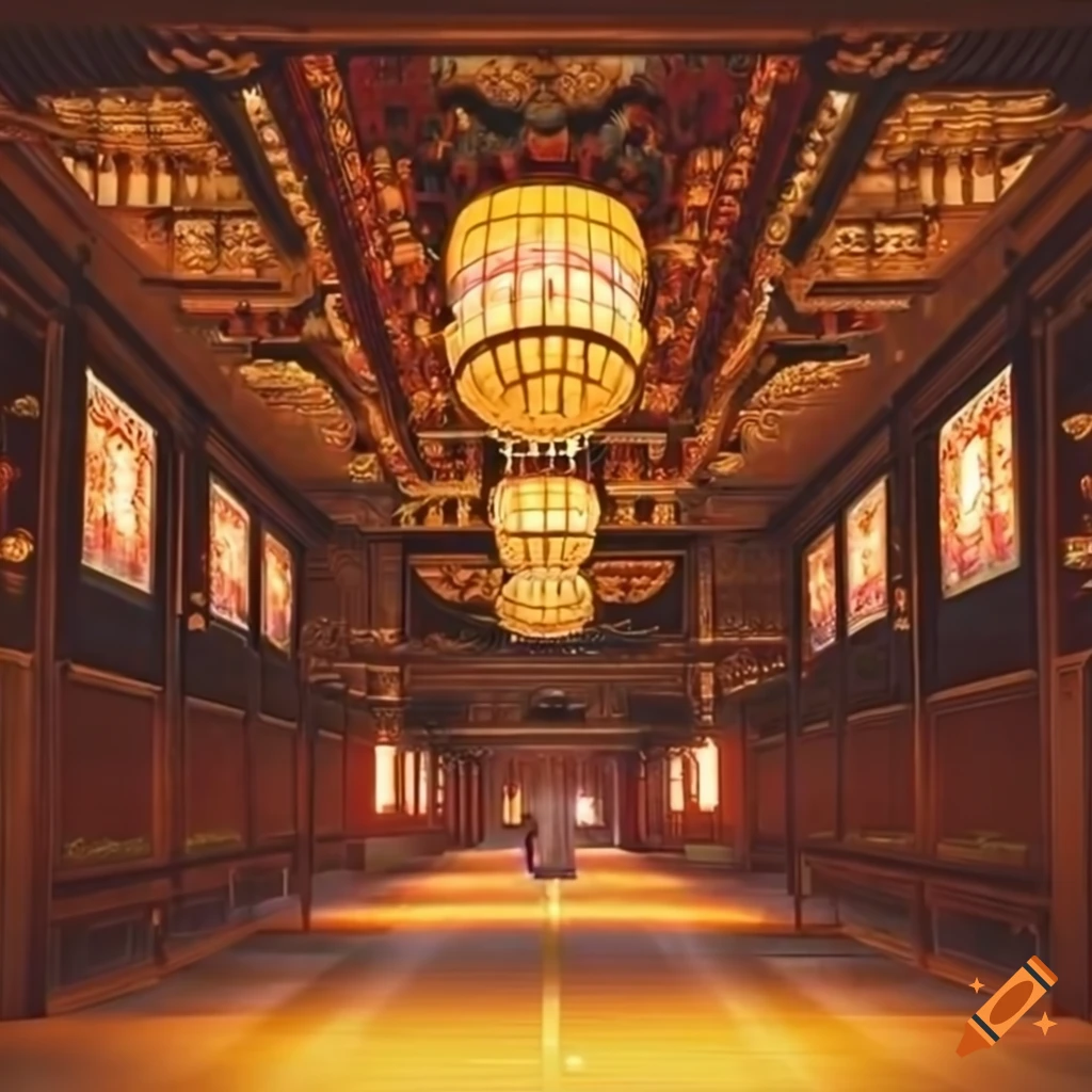 japanese palace interior