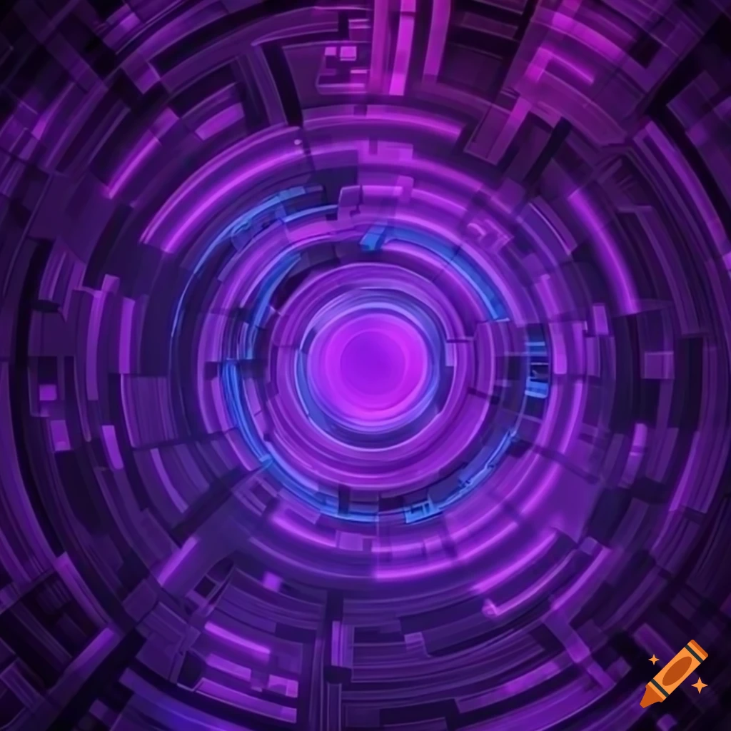purple technology background