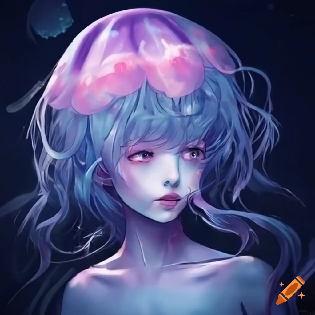 Jellyfish Girl by askawwj on DeviantArt