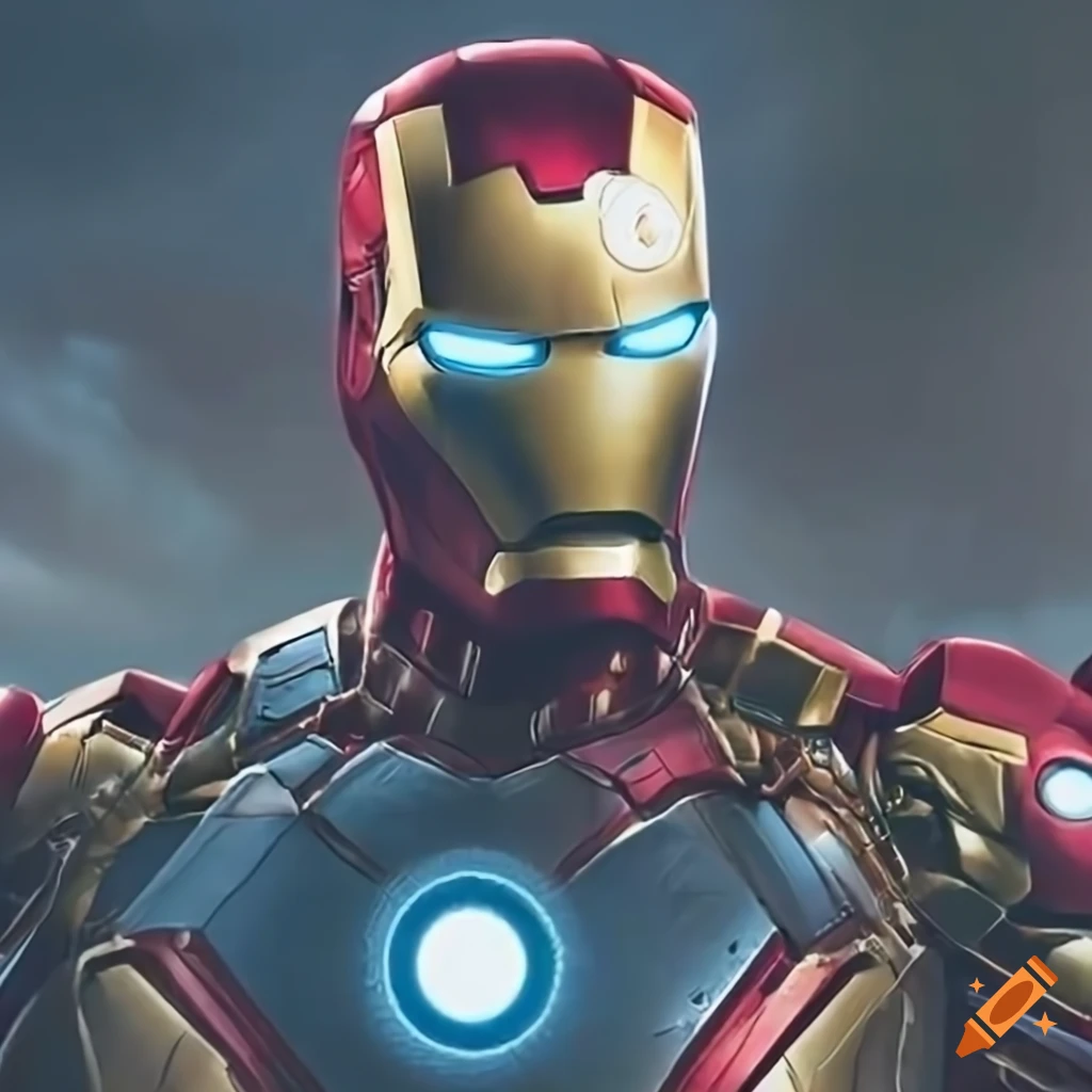 high-definition image of Iron Man