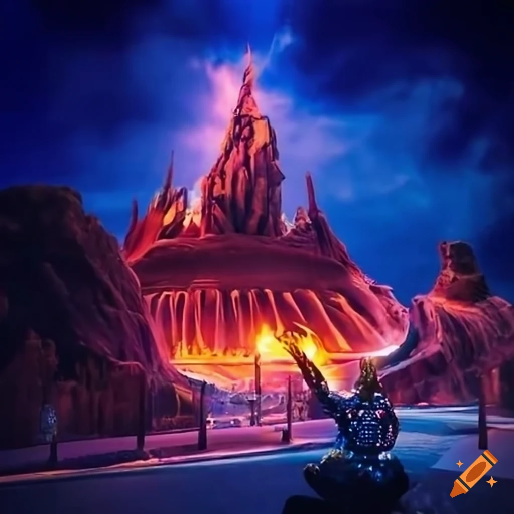 Thor riding Space Mountain at Disneyland
