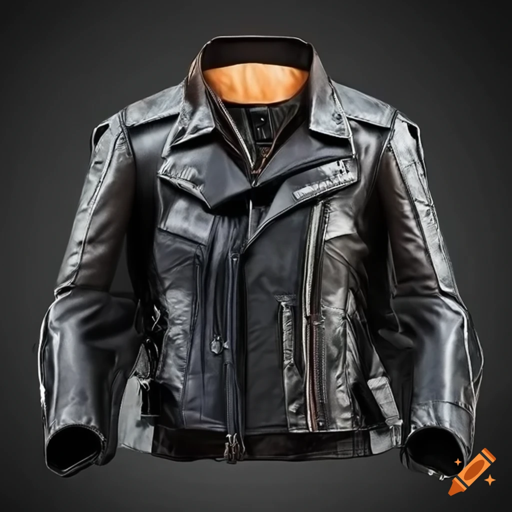 Moto City Genuine Leather Jacket - Black - Bernardo