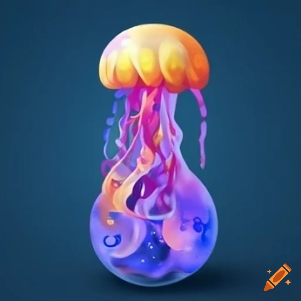 jellyfish in a bottle