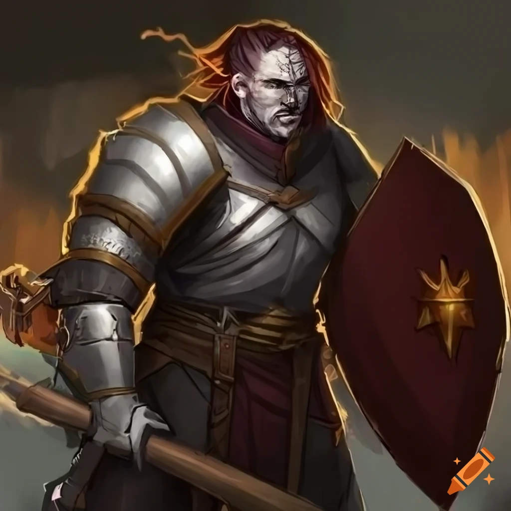 Digital Art Of A Goliath Paladin In A Fantasy Setting On Craiyon