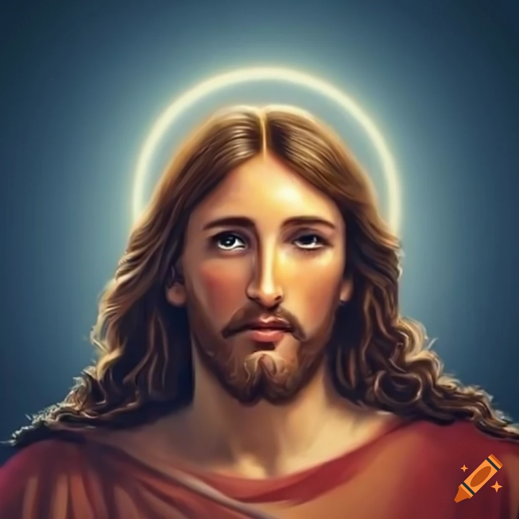 Depiction of jesus christ on Craiyon