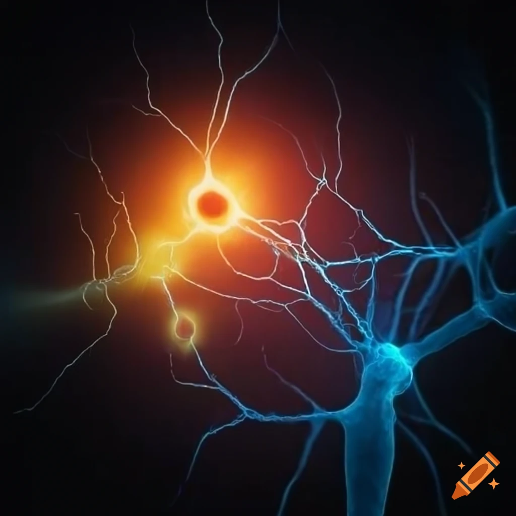 artistic representation of interconnected neurons