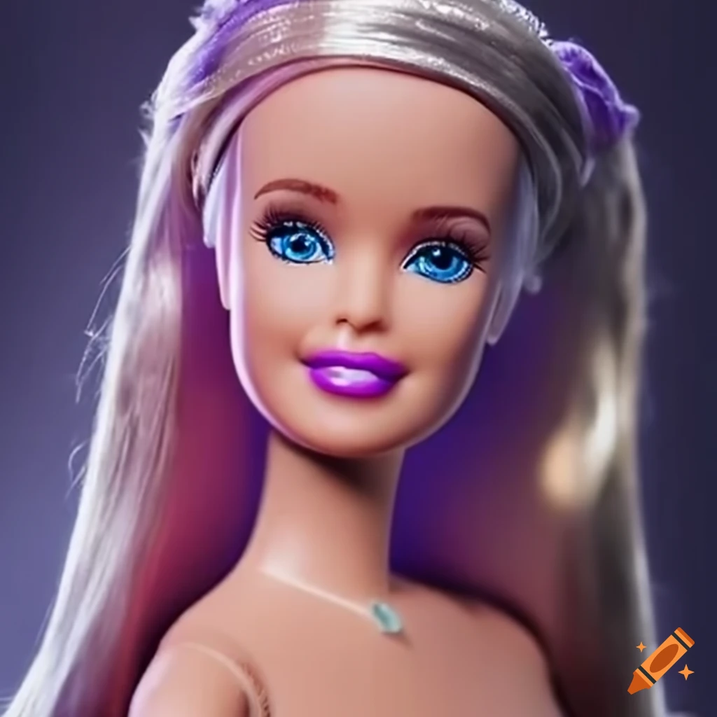 Transformation into barbie doll