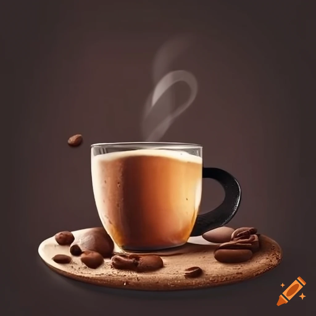 Delicious coffee and food on Craiyon