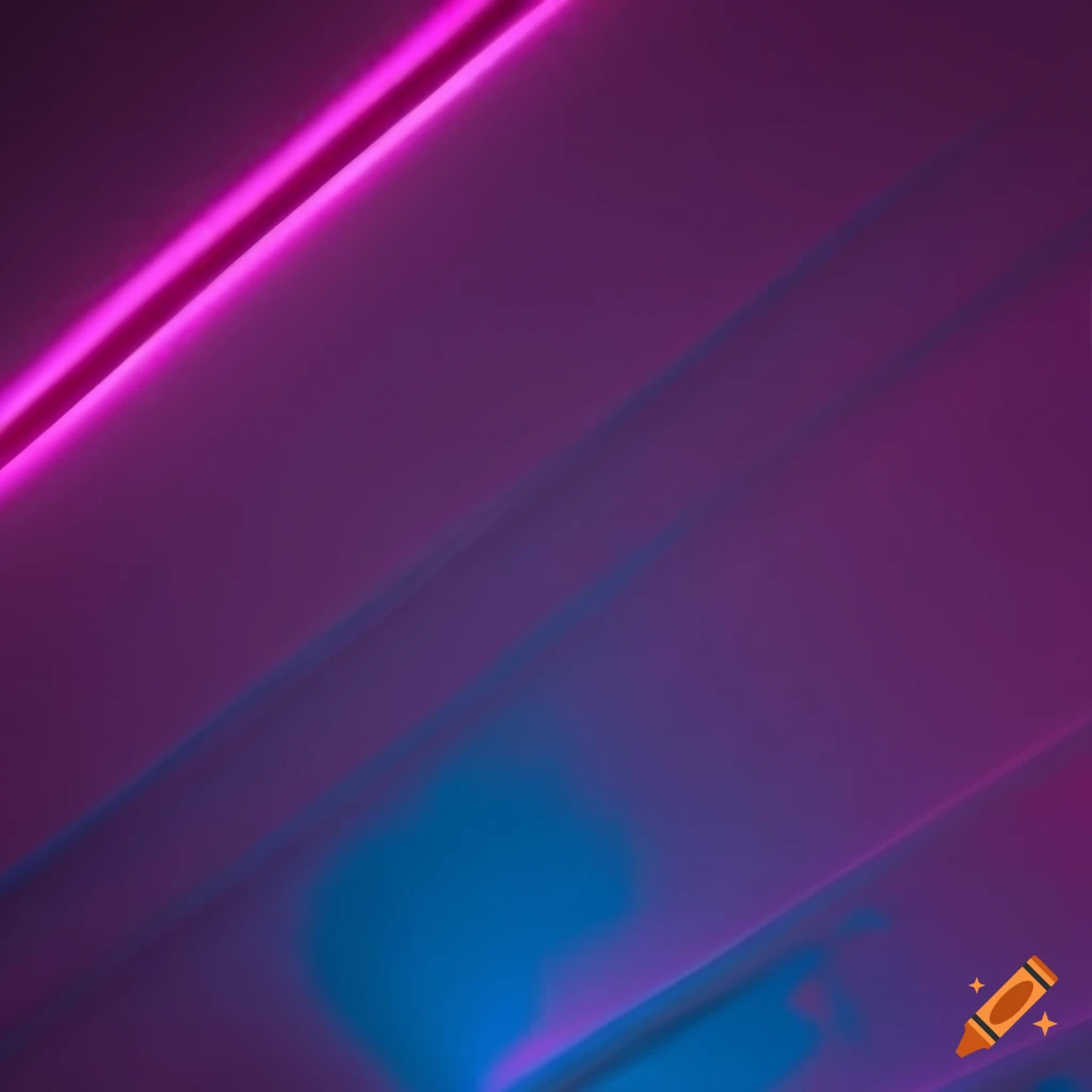 Blue and pink neon lights background on Craiyon