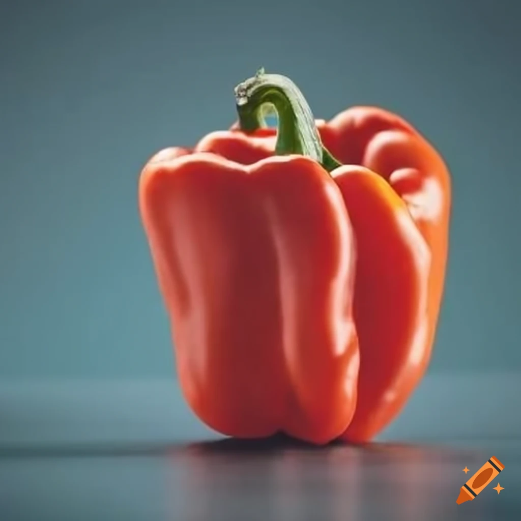 Red bell peppers on Craiyon