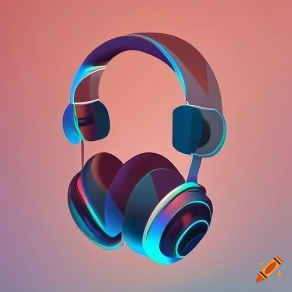 Vibrant and playful thumbnail image for audio oasis on craiyon
