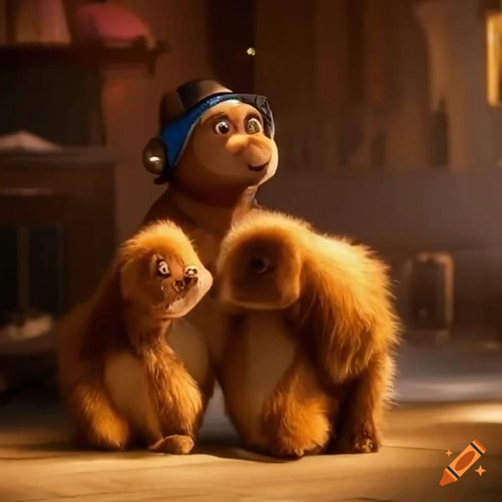 Dug from Up movie in Paris