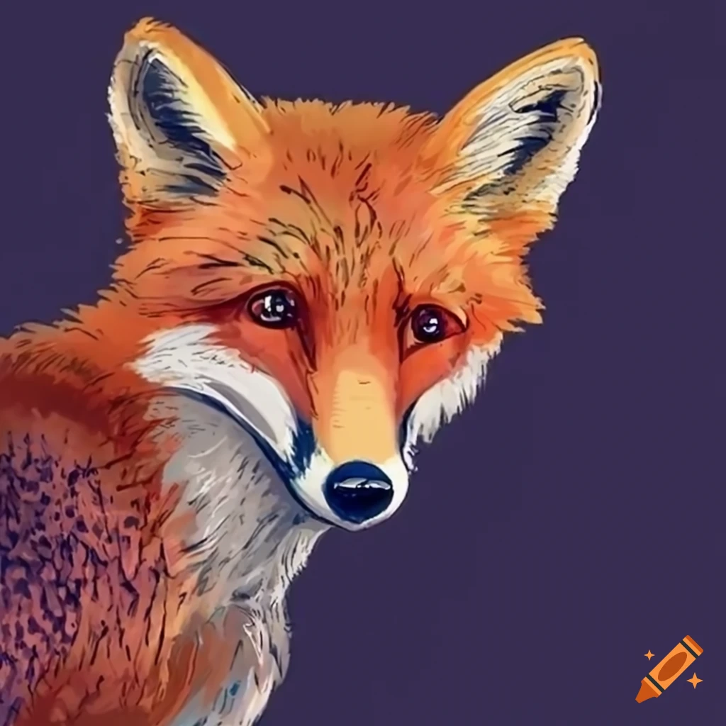 whimsical fox in a magical forest