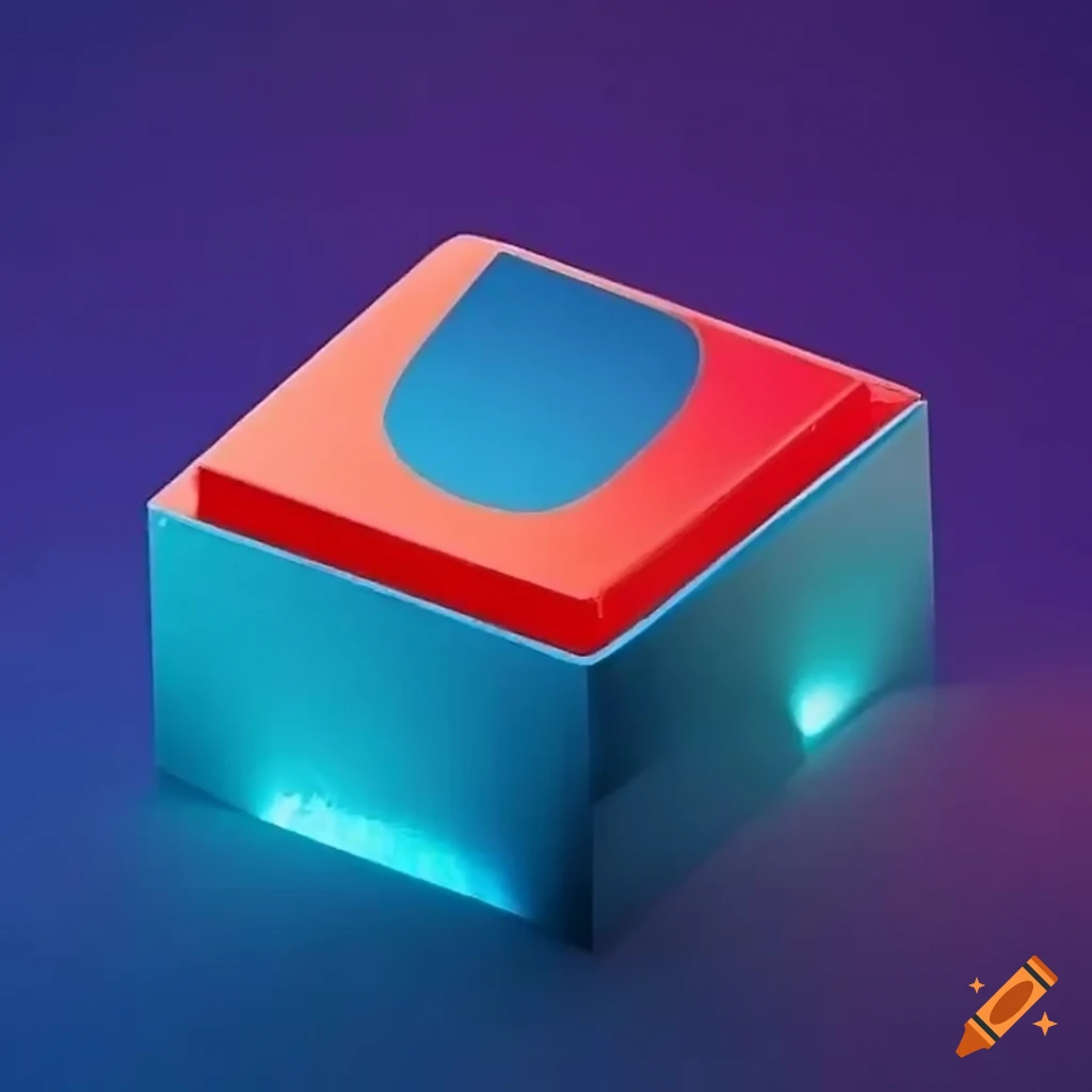 Uwu logo surrounded by molten shapes