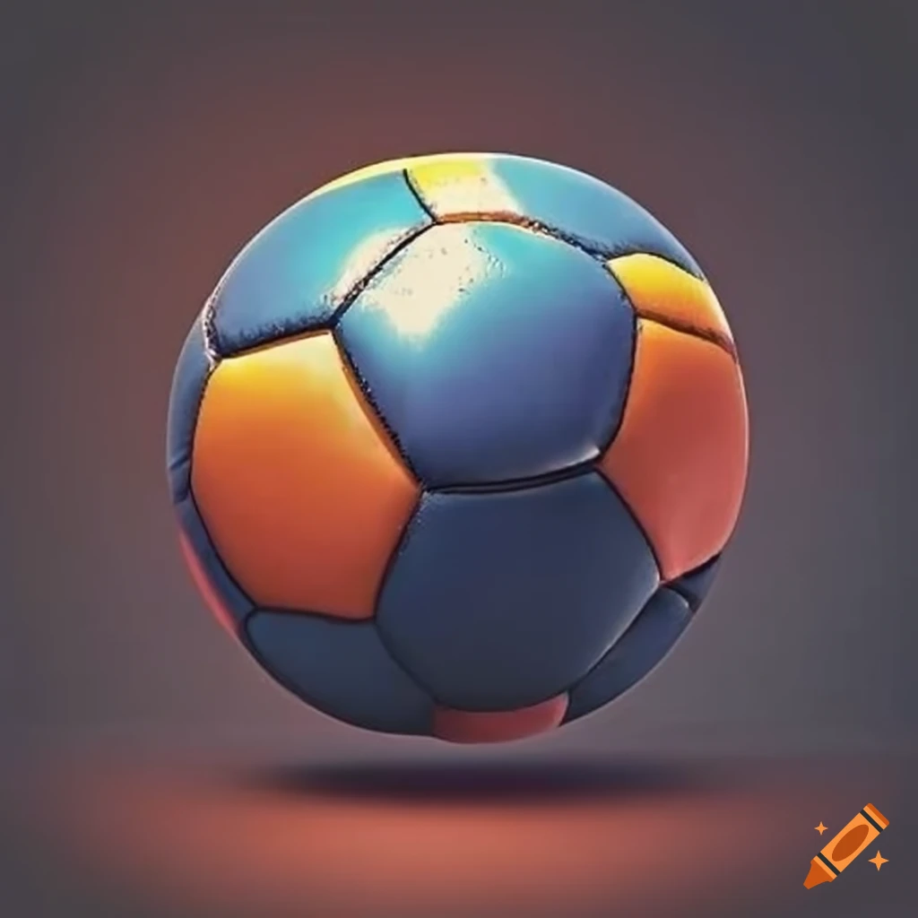 stilized soccer ball