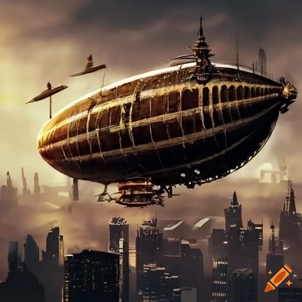 Long shot. Does this airship from an anime series appear to be based on a  real life model? : r/Airships