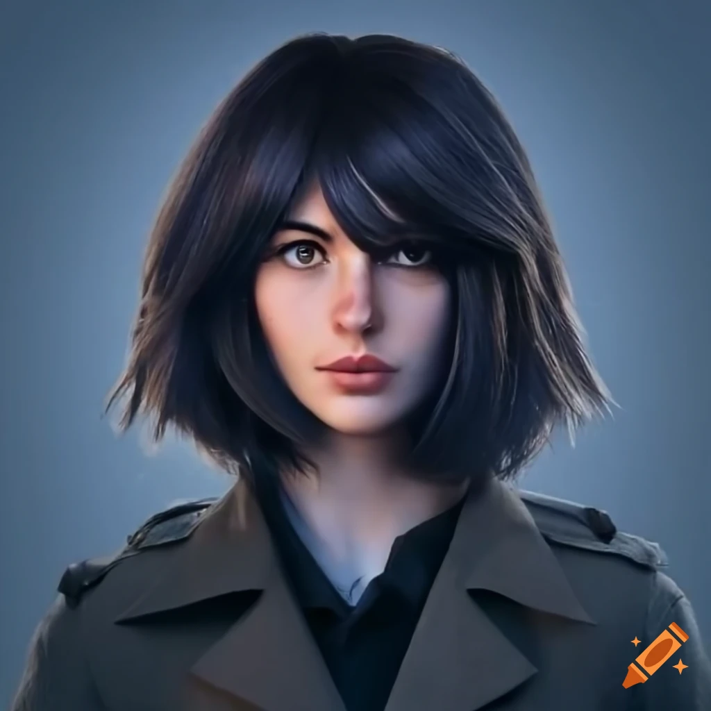 Realistic portrait of a 27-year-old private detective woman on Craiyon