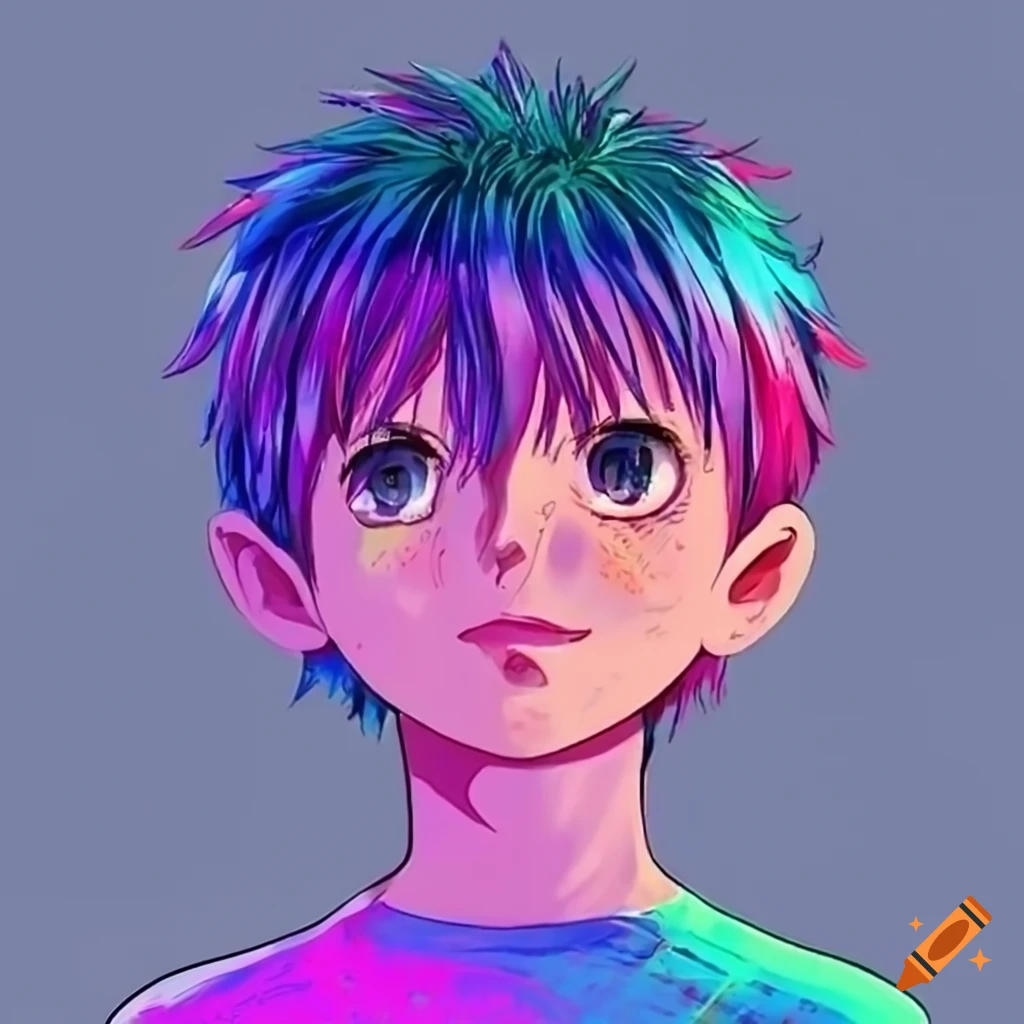 character sheet of a 10-year-old boy