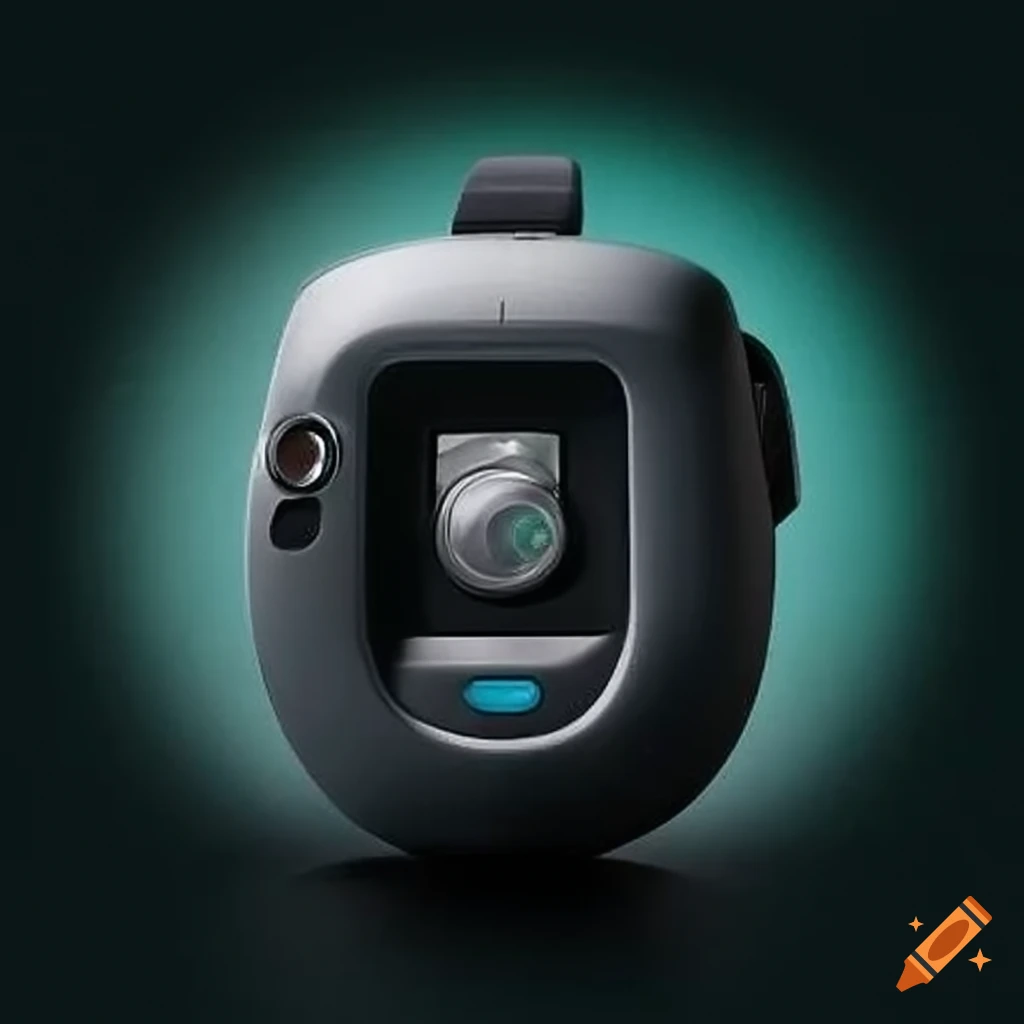 compact defibrillator with easy-to-use button