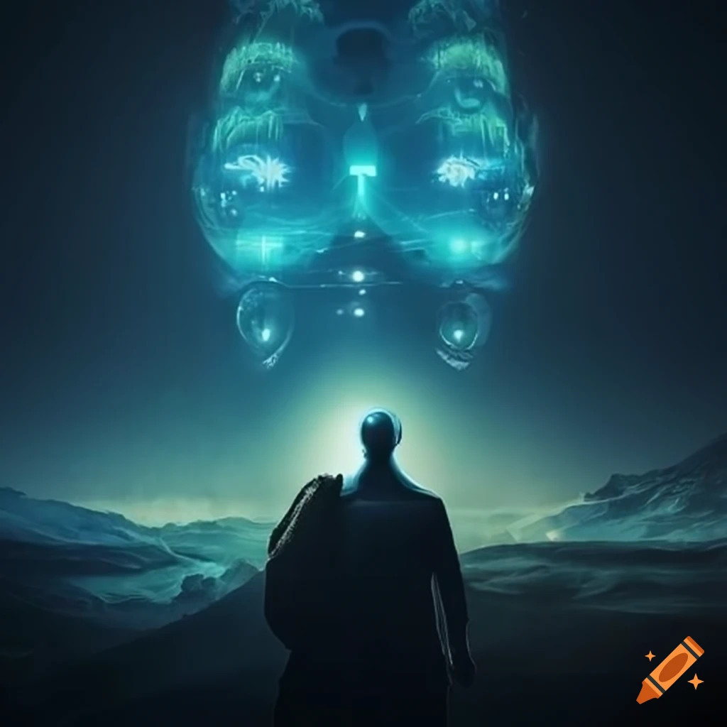 immersive sci-fi poster
