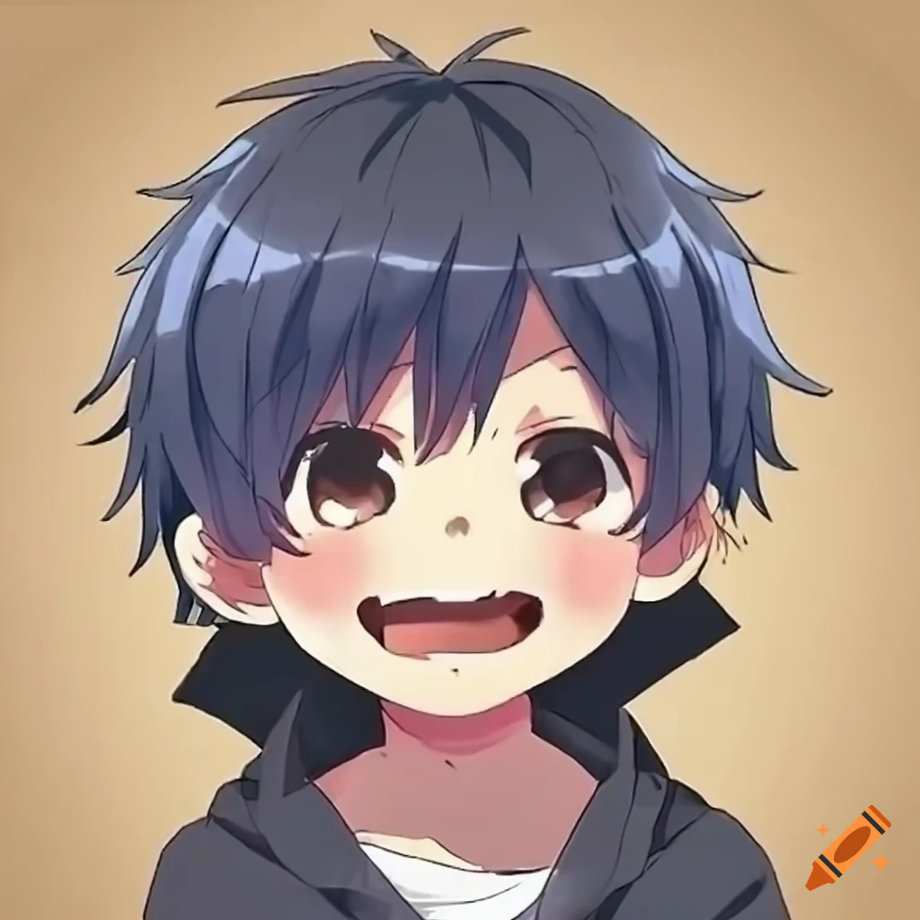 cute and adorable anime kid