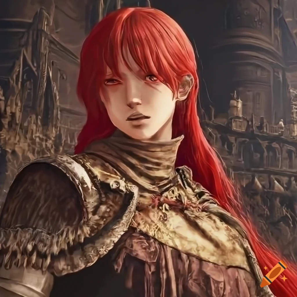 Digital Artwork Of A Character From Elden Ring On Craiyon