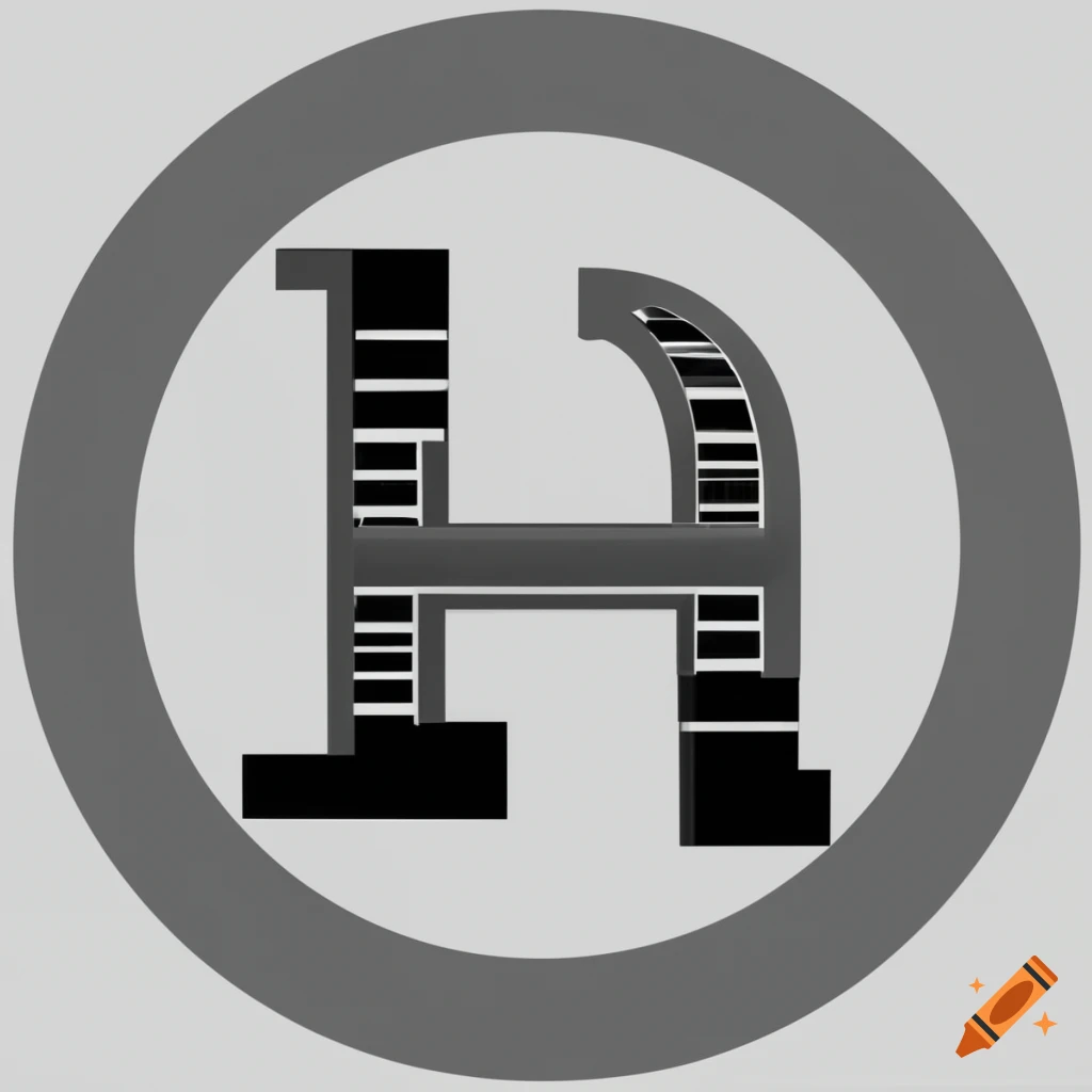 Logo Style Letter h Behind A Building On Craiyon