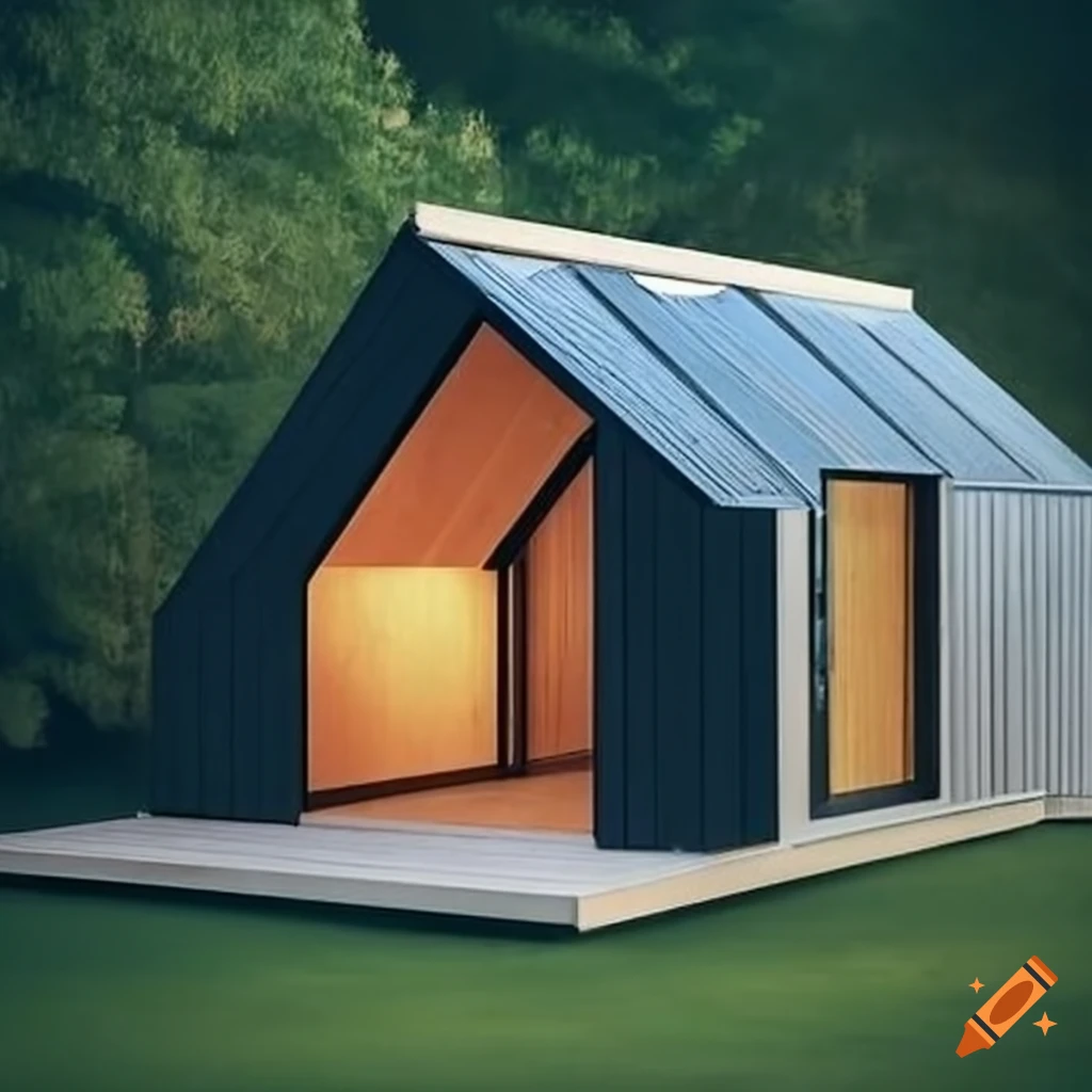 Innovative and modern shed design on Craiyon