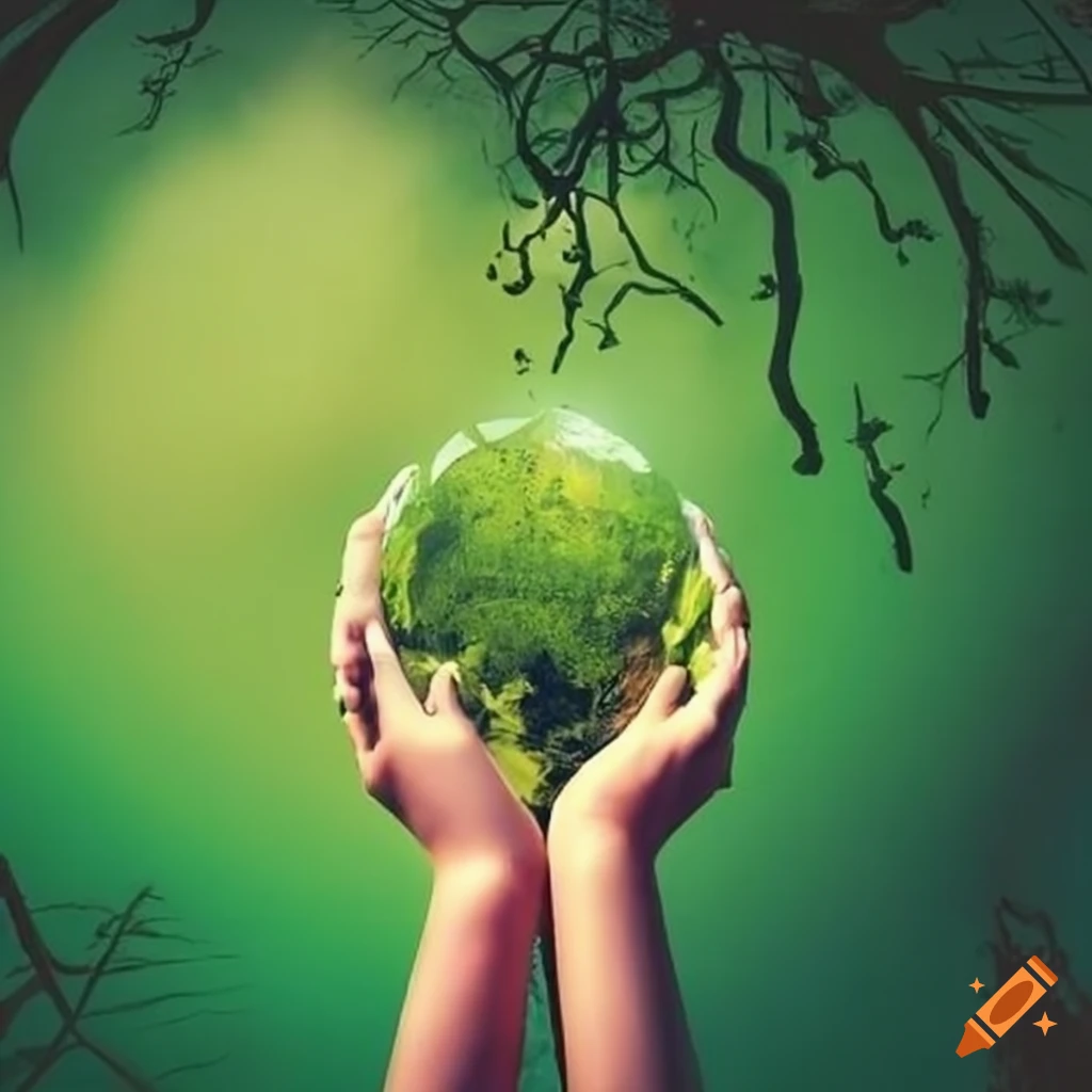 symbolic representation of a green future