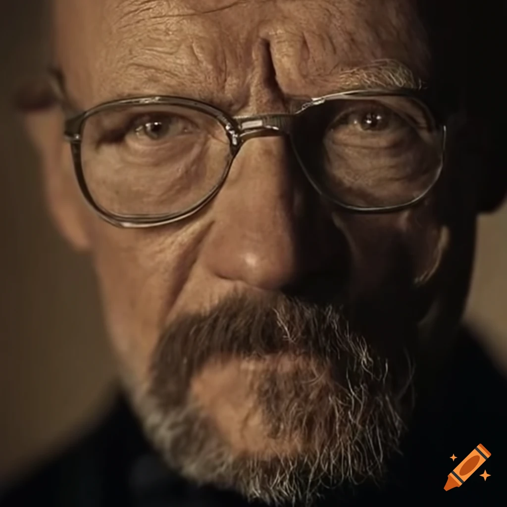 Portrait of walter white on Craiyon